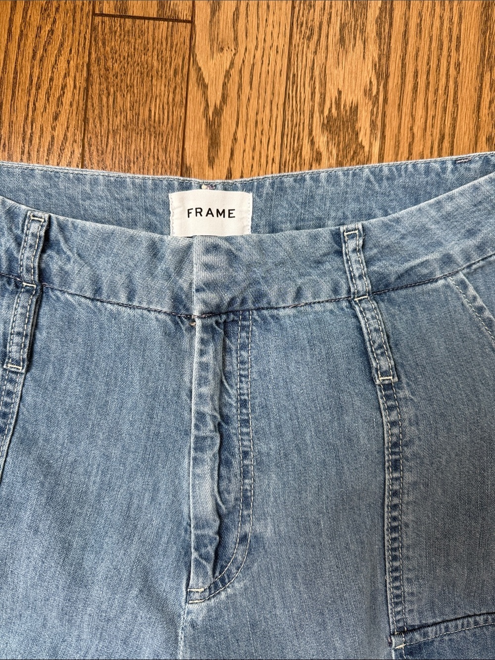 Frame Denim relaxed straight Cargo Jeans - Picture 4 of 9